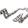 Load image into Gallery viewer, Kooks 2020 Mustang GT500 5.2L 2in x 3in SS Headers w/GREEN Catted Connection Pipe - Back View