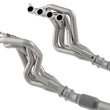 Load image into Gallery viewer, Kooks 2020 Mustang GT500 5.2L 2in x 3in SS Headers w/GREEN Catted Connection Pipe - Installation View