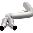 Load image into Gallery viewer, Kooks 2020 Toyota Supra 3.5in x 3in SS Resonator Delete Mid-Section - Main Product View