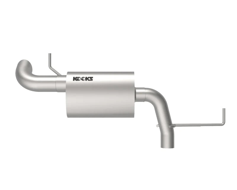 Kooks 2021+ Ford Bronco 2.7L V6/ 2.3L L4 2-1/2in High Ground Clearance Adventure Series Axle-Back - Side View