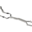 Load image into Gallery viewer, Kooks 2022 Cadillac CT5V 2in x 3in SS Longtube Headers and Green Catted SS X-Pipe - Side View
