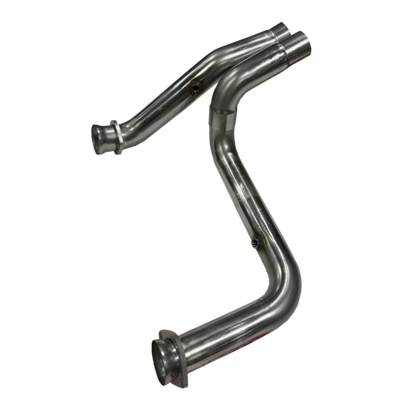 Kooks 2023+ Cadillac Escalade V 3in Comp. Only Connection Pipes (Req. Kooks Headers) - Side View