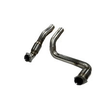 Load image into Gallery viewer, Kooks 2023+ Cadillac Escalade V 3in GREEN Catted Conn. Pipes (Req. Kooks Headers) - Detail View