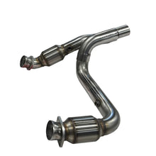 Load image into Gallery viewer, Kooks 2023+ Cadillac Escalade V 3in H.O. GREEN Catted Conn. Pipes (Req. Kooks Headers) - Main Product View