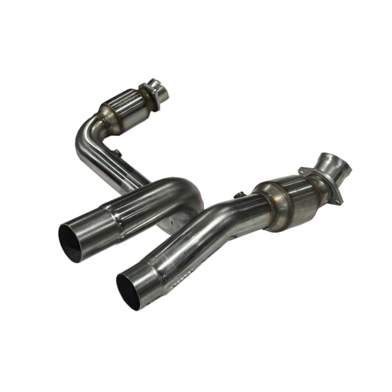 Kooks 2023+ Cadillac Escalade V 3in H.O. GREEN Catted Conn. Pipes (Req. Kooks Headers) - Detail View