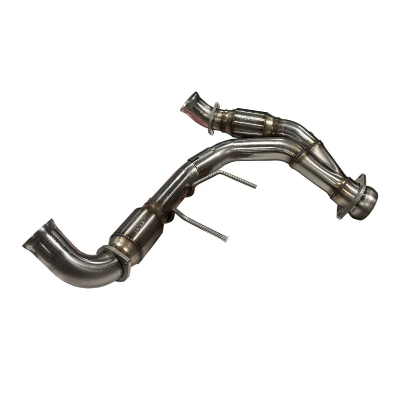 Kooks 21-23 Ford F150 Coyote V8 5.0L 1-7/8in SS Header w/ GREEN Catted Connection Pipe - Additional View 6