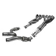 Load image into Gallery viewer, Kooks 23+ Cadillac Escalade V 1-7/8in Long Tube Header &amp; H.O. GREEN Catted Conn. Kit - Side View