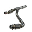 Load image into Gallery viewer, Kooks 23+ Cadillac Escalade V 1-7/8in Long Tube Header &amp; H.O. GREEN Catted Conn. Kit - Back View