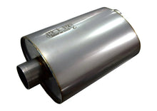 Load image into Gallery viewer, Kooks 2.5in. Oval Center/Offset Muffler 12in. Long Body Stainless Steel - Main Product View