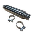 Load image into Gallery viewer, Kooks 3in. Round Clamp In Muffler 14in. Long Polished Stainless Steel - Main Product View