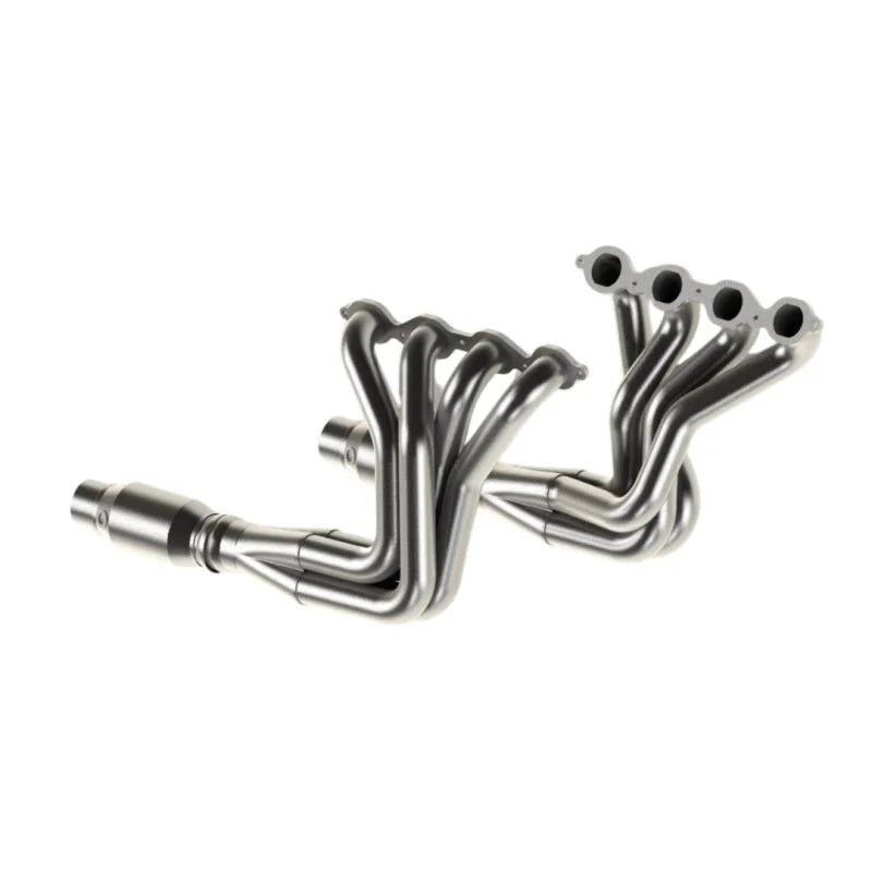 Kooks 67-69 Chevrolet Camaro Firebird 1-7/8in x 3in LT Swap Header w/ Green Catted Connection Pipes - Main Product View
