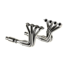 Load image into Gallery viewer, Kooks 67-69 Chevrolet Camaro Firebird 1-7/8in x 3in LT Swap Header w/ Green Catted Connection Pipes - Main Product View