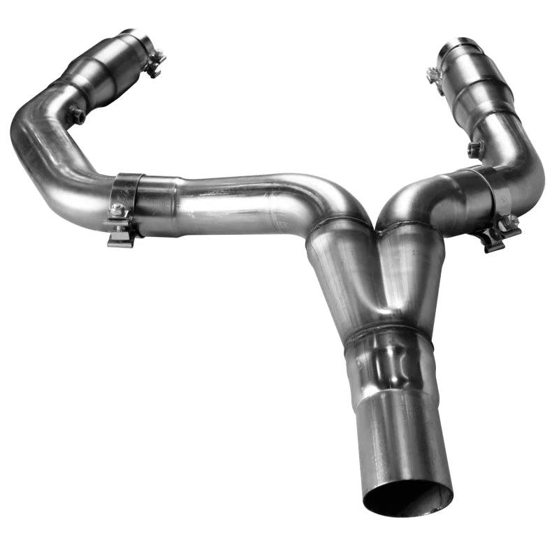 Kooks 93-97 F Body LT1 5.7L 3in Cat SS Y-Pipe SS (To OEM Conn.) Kooks HDR Req - Detail View