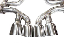 Load image into Gallery viewer, Kooks 97-04 Chevy Corvette Full 3in Axleback w/Pol Tips Requires 3in X-Pipe - Side View
