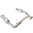 Load image into Gallery viewer, Kooks 99-04 Ford F-150 Harley/Lightning 2.5in Connection Pipe w/ Race Cats * Must Use Kooks Headers* - Side View