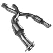 Load image into Gallery viewer, Kooks 99-04 Ford Mustang GT / Cobra 2 1/2in In x 2 1/2in OEM Out Cat SS X Pipe Kooks HDR Req - Main Product View