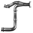 Load image into Gallery viewer, Kooks 99-06 GM 1500 Series 3in x OEM Out Cat SS Y Pipe Kooks HDR Req - Back View