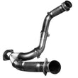 Load image into Gallery viewer, Kooks 99-06 GM 1500 Series 3in x OEM Out Cat SS Y Pipe Kooks HDR Req - Installation View