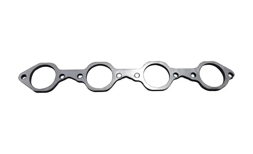 Kooks SB Ford 2in Steel Canfield/Dart Flange (Bank) - Side View