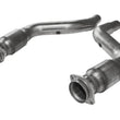 Load image into Gallery viewer, Kooks 08-15 Dodge Charger/Challenger SRT8 3in x OEM SS GREEN Catted Connection Pipes - Main Product View
