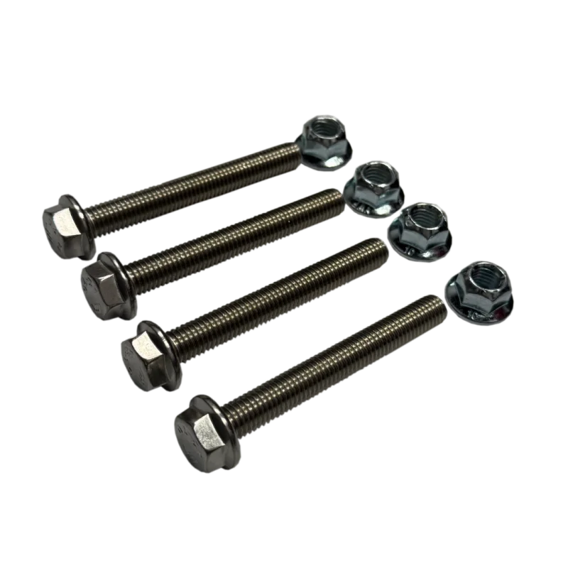 Kooks Locking Ball and Socket Bolt Kit (2 Bolts/2 Nuts/Locking Hardware) - Back View
