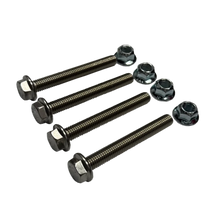 Load image into Gallery viewer, Kooks Locking Ball and Socket Bolt Kit (2 Bolts/2 Nuts/Locking Hardware) - Back View