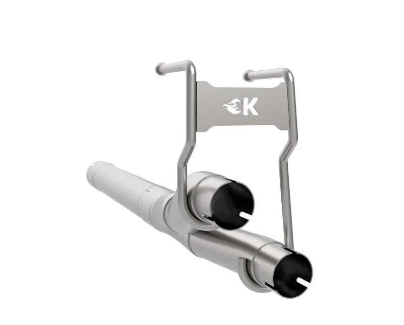 Kooks RAM 09-18 1500 / 19-22 1500 Classic 5.7L HEMI Muffler Delete Pipe - Side View