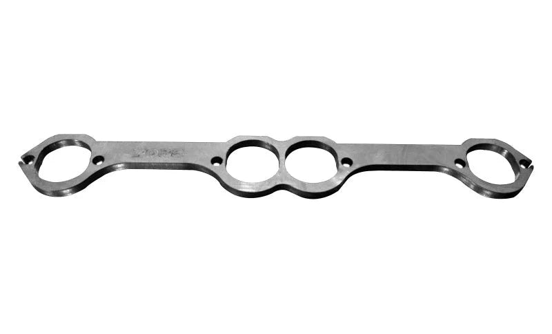 Kooks SB Chevy 1 7/8in Steel 18deg SBC Flange (Bank) - Side View