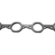 Load image into Gallery viewer, Kooks SB Ford 1 7/8in Steel Canfield/Dart Flange (Bank) - Side View