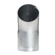 Load image into Gallery viewer, Kooks Universal 3in Short Turnouts SS 6in Long. Fits 3in Muffler - Side View