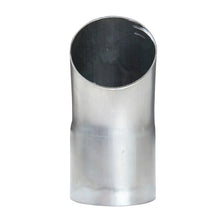 Load image into Gallery viewer, Kooks Universal 3in Short Turnouts SS 6in Long. Fits 3in Muffler - Side View