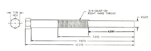 Koronis Parts Inc CLUTCH PULLER 725-201 - Main Product View