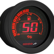 Load image into Gallery viewer, Koso North America 2" Fuel Level Gauge - Black BA050210 - Side View
