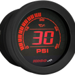 Load image into Gallery viewer, Koso North America 2" Oil Pressure Gauge - Black BA050430 - Side View