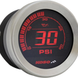 Load image into Gallery viewer, Koso North America 2" Oil Pressure Gauge - Chrome BA050410 - Side View