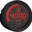 Load image into Gallery viewer, Koso North America 4" Tachometer - Black BA051110 - Side View