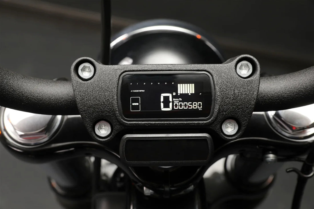 Koso North America D2 LCD - Multi Functional Gauge BA080000 - Back View