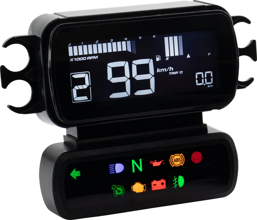 Koso North America D2 LCD - Multi Functional Gauge BA080010 - Additional View 7