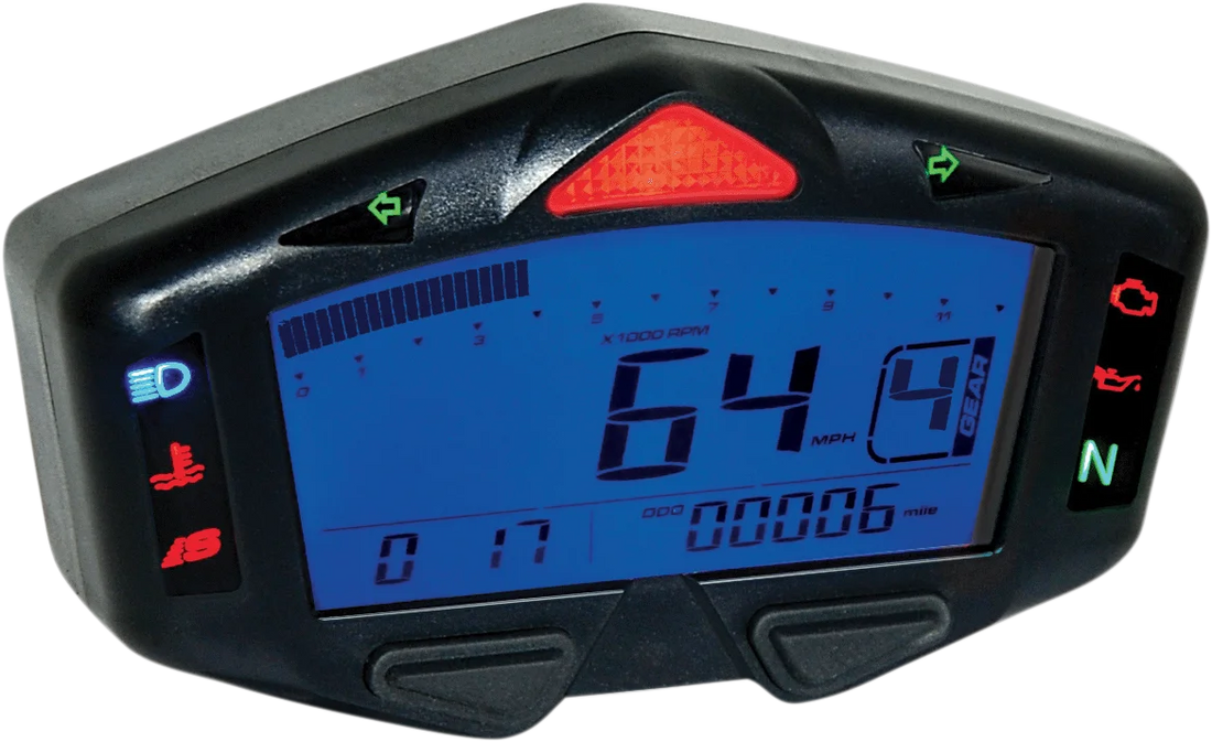 Koso North America DB-03R Digital LCD Meter - Honda Grom BA038900 - Detail View