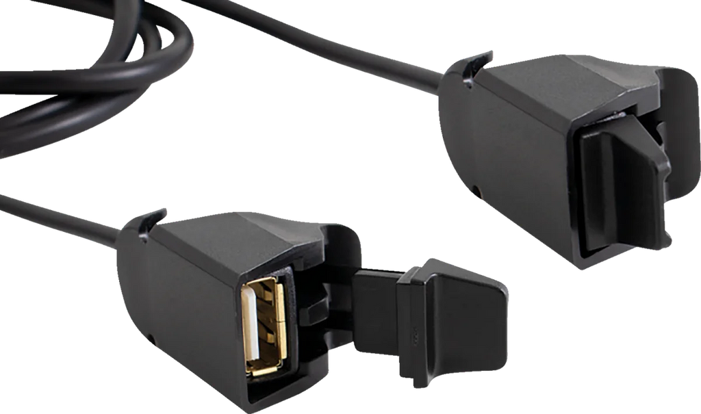 Koso North America Dual USB Charger K0012000 - Side View
