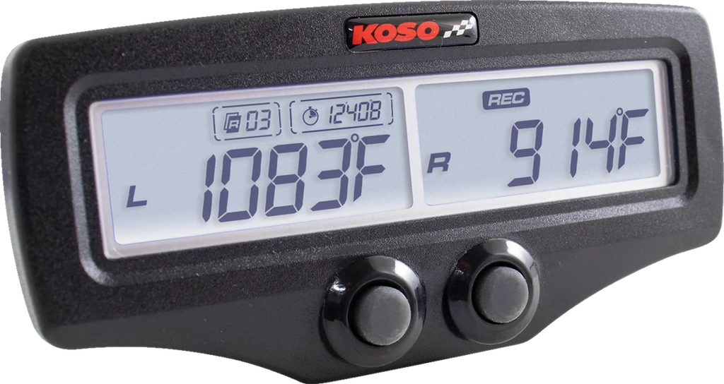 Koso North America EGT-02 Standard Dual Sensor BA006000 - Main Product View