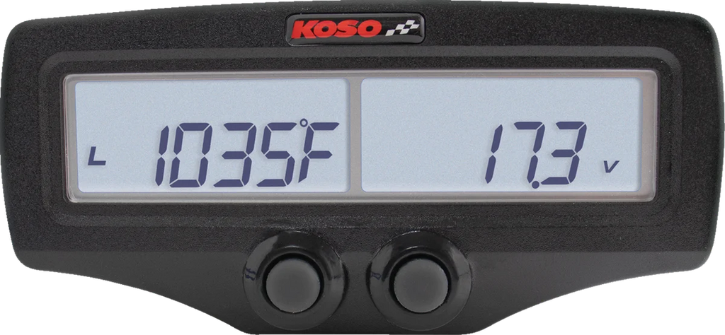 Koso North America EGT-02 Standard Dual Sensor BA006000 - Installation View