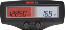 Load image into Gallery viewer, Koso North America EGT-02R Standard Dual Sensor Meter BA006010 - Side View