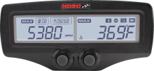 Load image into Gallery viewer, Koso North America EGT-02R Standard Dual Sensor Meter BA006010 - Installation View