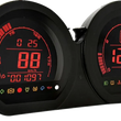 Load image into Gallery viewer, Koso North America HD-03 - Four-Piece LCD Gauge Kit - Eight Changeable Colors BA064902 - Main Product View