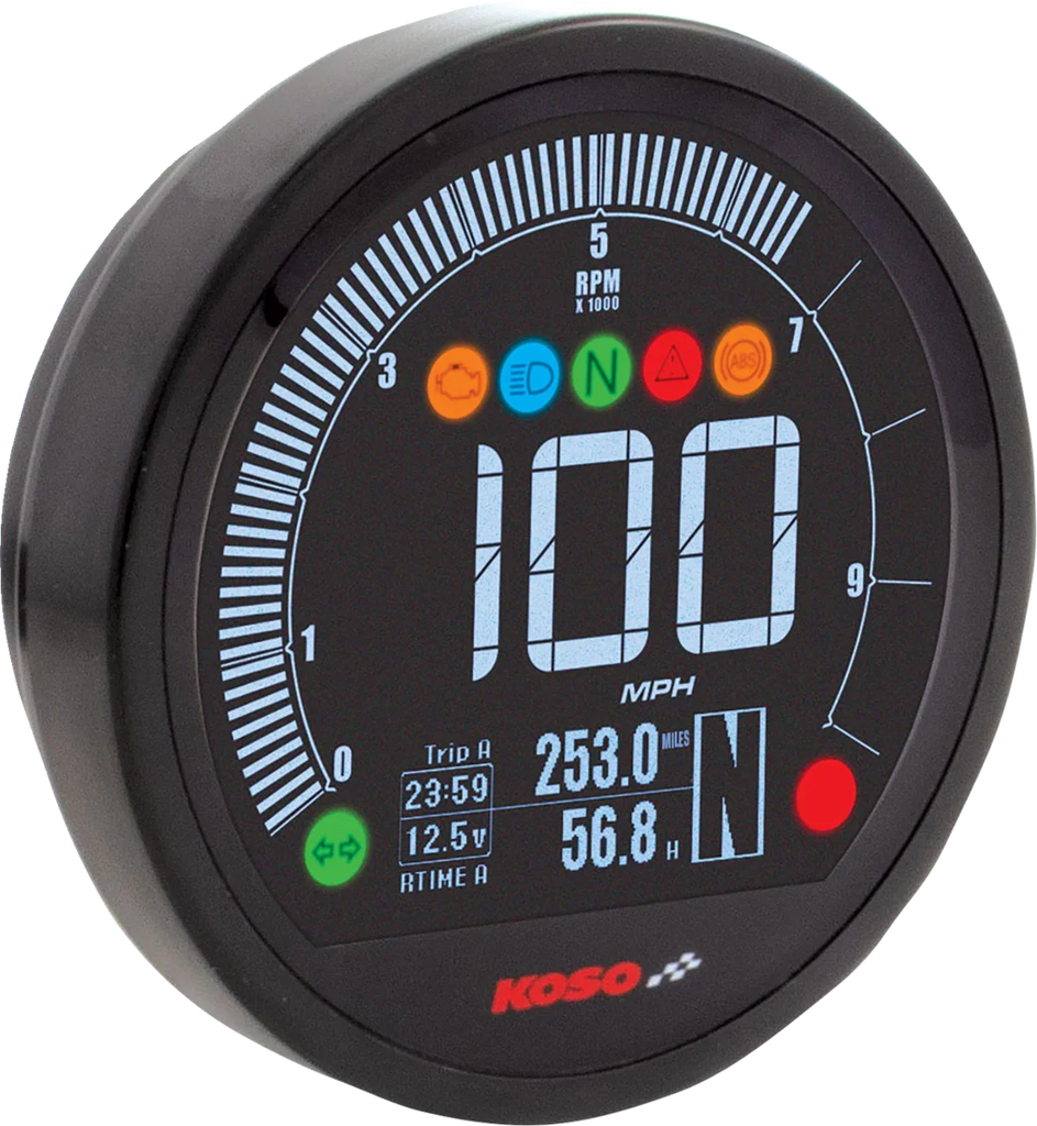Koso North America Gauge - DL-04 BA077400 - Main Product View