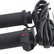 Load image into Gallery viewer, Koso North America Grips - Heated - Apollo-X - Throttle-By-Wire AX118010 - Side View