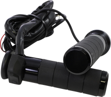 Load image into Gallery viewer, Koso North America Grips - Heated - Titan-X - 1" - Black AX068K00 - Main Product View