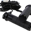 Load image into Gallery viewer, Koso North America Grips - Heated - Titan-X - 1" - Black AX068K10 - Main Product View