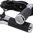 Load image into Gallery viewer, Koso North America Grips - Heated - Titan-X - 1" - Chrome AX068M10 - Main Product View
